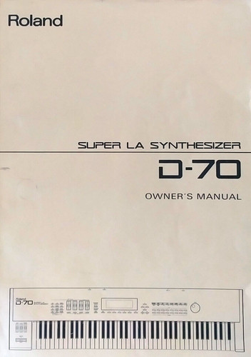 Roland sintetizzatore - roland, d-70