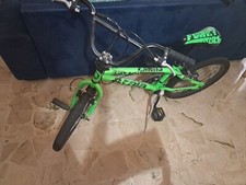 BICI ATALA CRIME BICICLETTA BMX FREESTYLE 20'' GIALLO VERDE DA STRADA RAGAZZO