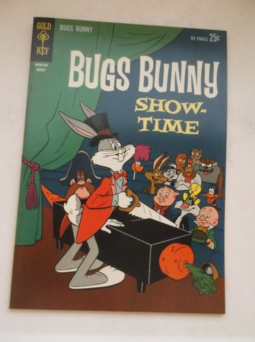 Gold key bugs bunny showtime - key:,