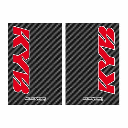 Adesivi forcella kyb carbon - forcella,