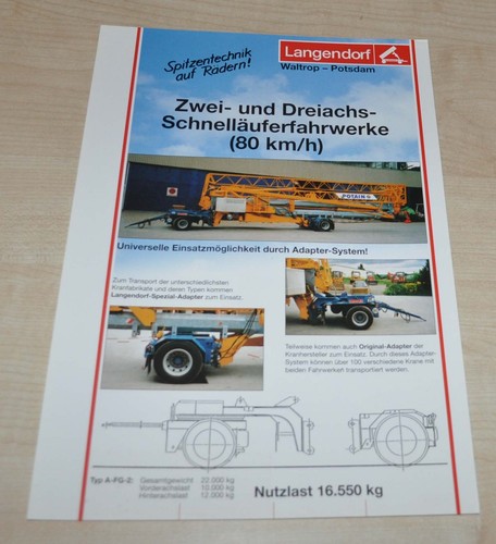 Langendorf gru rimorchio - langendorf,