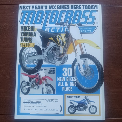 Motocross action september - motocross,