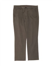 CONTE OF FLORENCE Pantalone chino uomo dritto IT 56 3XL W38 L32 grigio CL04