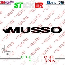 ADESIVO STICKER MUSSO MISURE