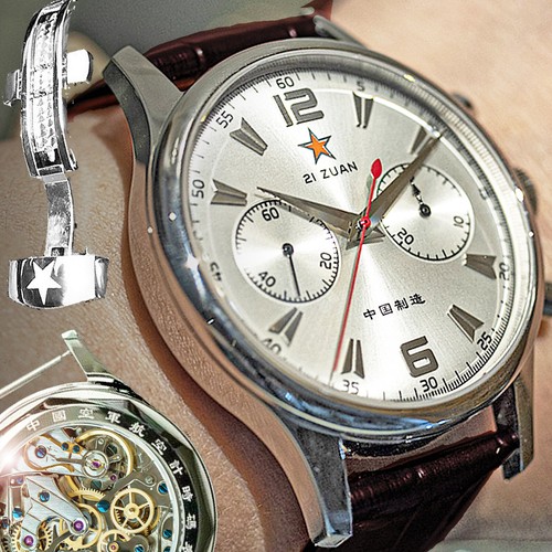 Orologio meccanico sugess oro - orologio,