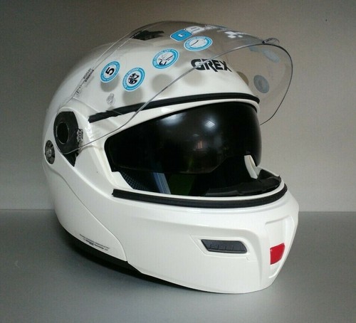Casco moto anteriore flip - anteriore, grex