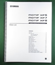 Yamaha Motif XF 6 / 7 / 8