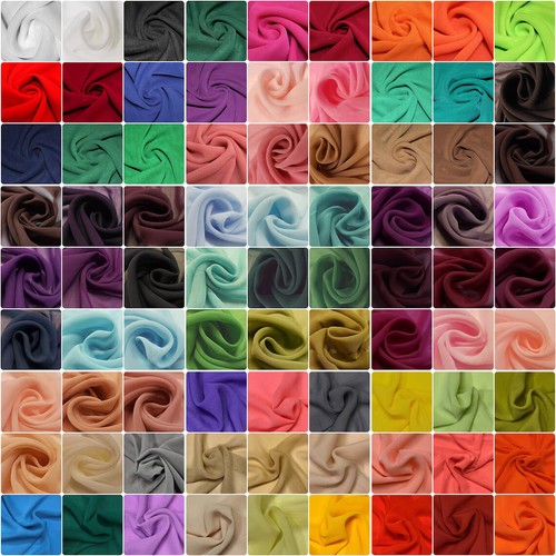 Tessuto chiffon larghezza - , 45''