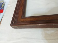 Cornice Intarsiata In Noce Epoca 800 Luigi FILIPPO quadro Specchio Medagliere