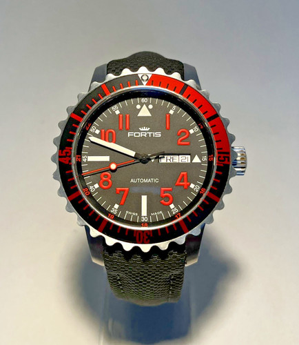 Fortis b42 marinemaster rosso - b42,