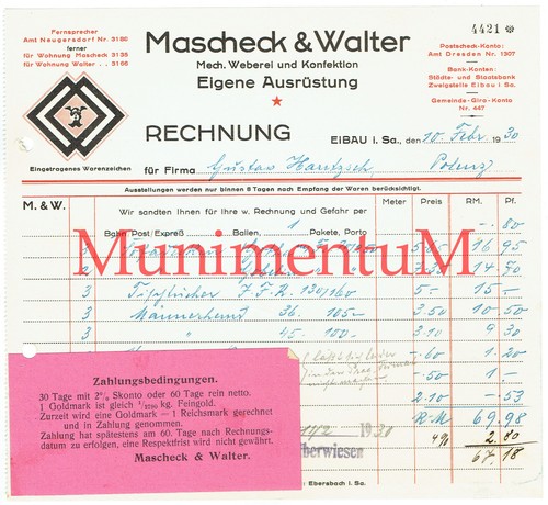 Mech tessitura confezione - tessitura, e