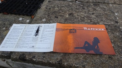 Kit carena brochure - carena, originale