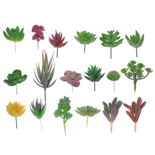 Pcs artificial succulents - artificial,