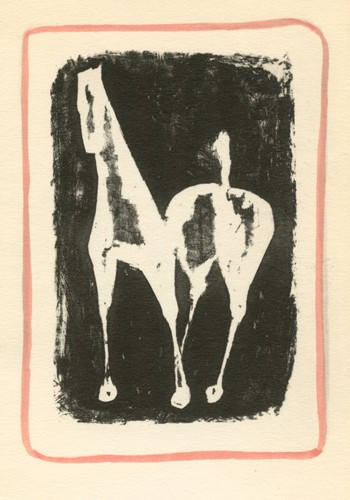 Pochoir marino marini cheval - marini, "cheval