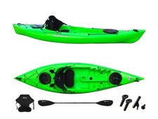 Canoa 1 posto Privat 2.0 Fishing Big Mama Kayak monoposto da pesca 295 cm + 2 ga
