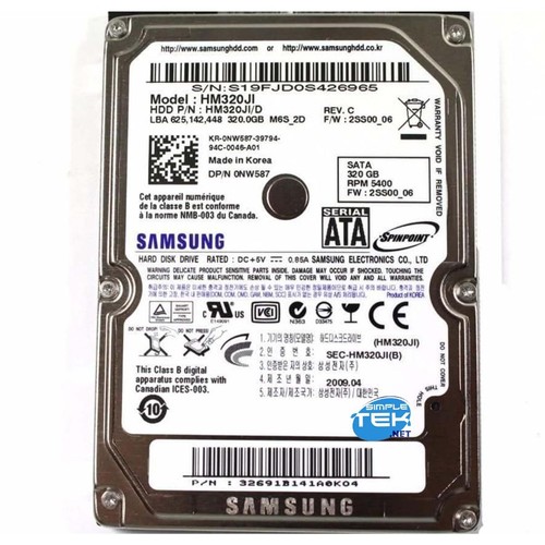 Samsung 320gb hdd sata - samsung,