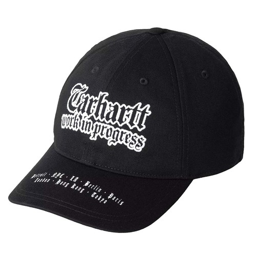 World tour cap black white - world,