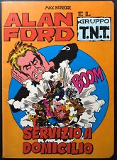 Alan Ford Servizio a Domicilio quaderno a righe Max Bunker Editoriale Corno 1979