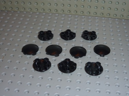 Lego round dish black ref - round,