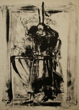 TRISTO MIETITORE Gream Reaper VINCENZO MUSCATELLO - Litografia Originale