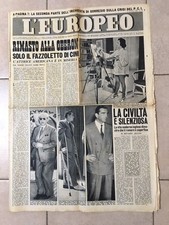 L' EUROPEO settimanale  Anno V