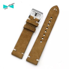Brown Suede Leather Watch