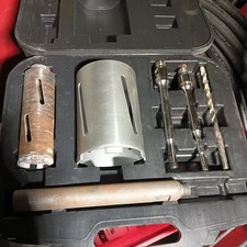 kit carotatrice universale , attacchi SDS e mandrino , D105 e D50