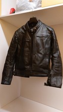 Giacca Moto in Pelle Carburo