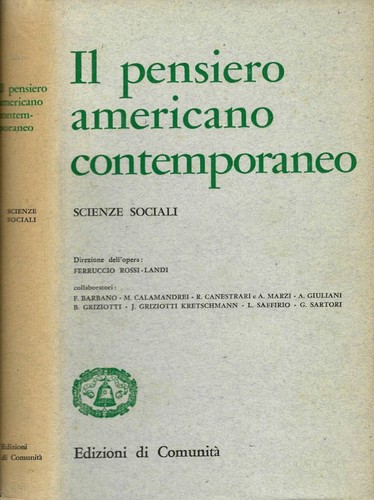 Pensiero americano - il,