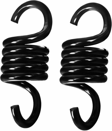 Porch swing springs - porch, black