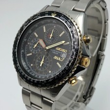 Seiko ANA LIMITED Flightmaster Pilot 7T92-0CF0 Cronografo Quarzo Giappone #1634