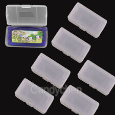 6/12 x custodie in plastica per cartuccia gioco per Nintendo Gameboy Advance Sp GBA e GBM