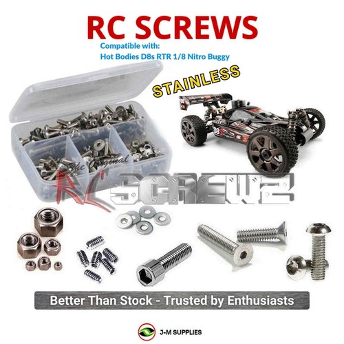 Rcscrewz kit viti inox hot024 - kit,