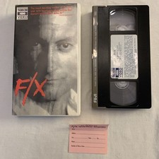 F/X VHS 1986 HBO Video Horror