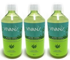 Aloe Vera Puro succo con polpa Depurativa made in Italia PURO SENZA ACQUA 99,5%