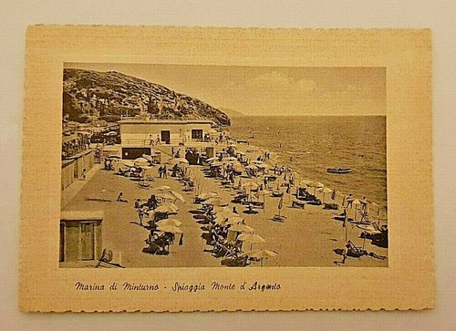 Cartolina marina minturno - marina,