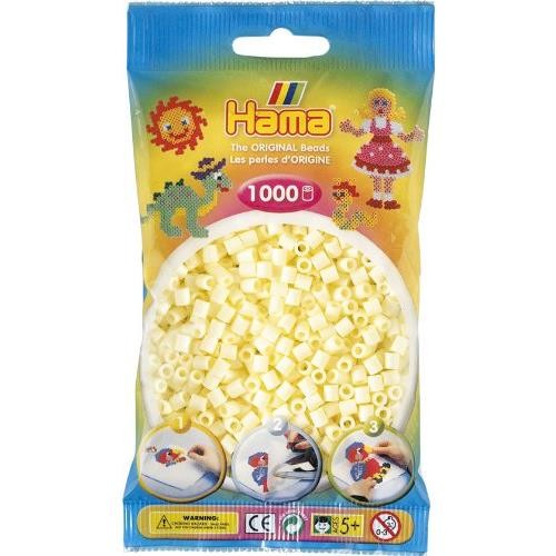 Hama 207 1000 cream - cream, beads