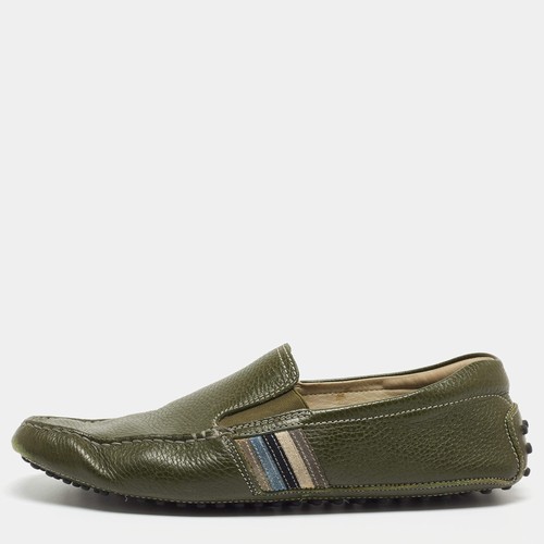 Mocassini tods pelle verde - mocassini,