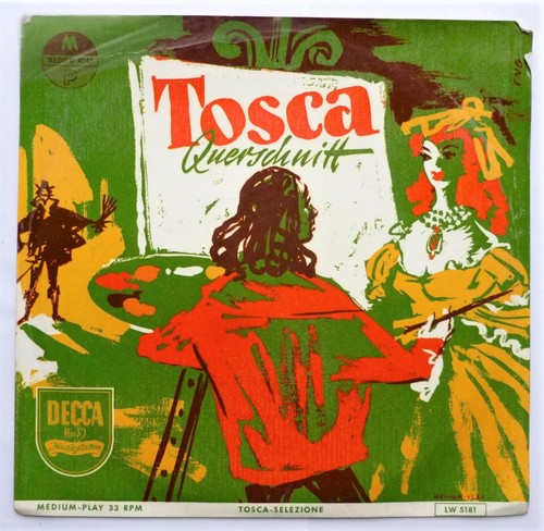 Alberto erede tosca lp - alberto,