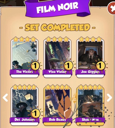 Coin master 4 carte - master,