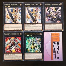 LOTTO 5 CARTE NUMERI 39 in italiano YUGIOH rarità COMUNE E ULTRA yu-gi-oh AFFARE