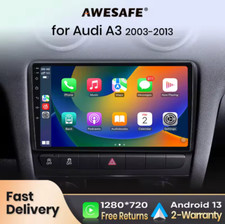 Autoradio Touch per Audi A3 8P 2003–2013 GPS CarPlay Android Auto Stereo GPS
