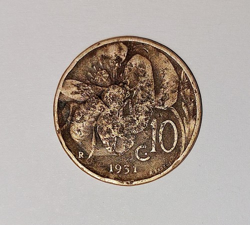 Centesimi 1931 italia - 10,