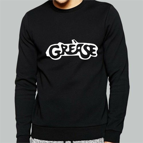Felpa uomo grease - grease, brillantina