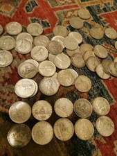 Lotto monete argento 500 - 10,