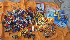 LEGO Lotto 3,8 Kg Circa Minifigures, Vintage, Istruzioni 