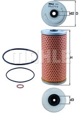 Knecht ox92d filtro olio - filtro,