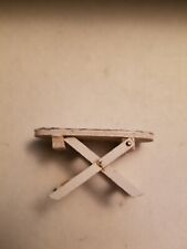 Asse da stiro arredo casa delle bambole in legno VINTAGE