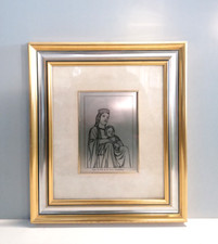 Quadro in Argento, Madonna con