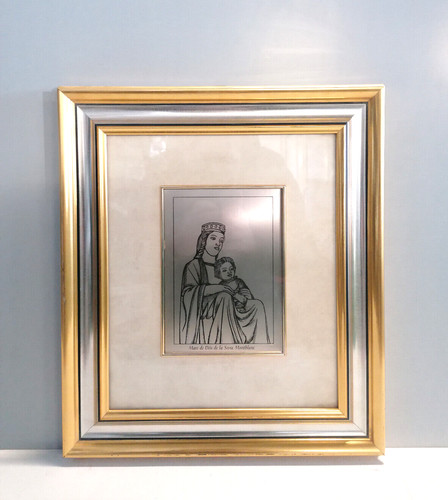 Quadro argento madonna con - argento,,